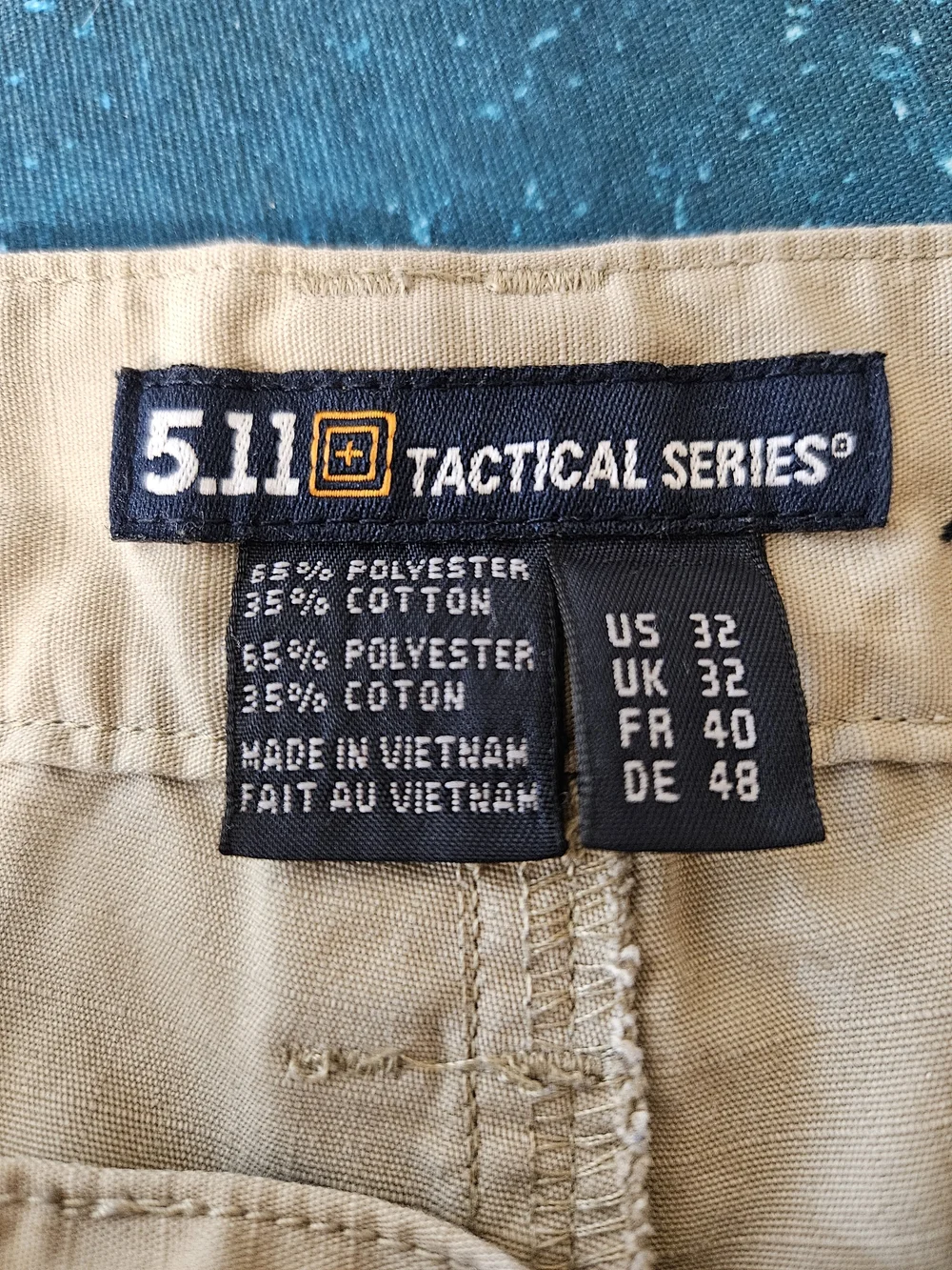 5.11 Tactical Tan Cargo Shorts 8 Pocket Utility Hiking Camping Fisherman